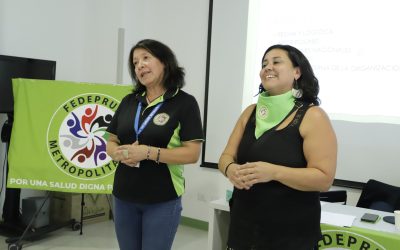 CON GRAN PARTICIPACIÓN SE REALIZÓ ASAMBLEA DE FEDEPRUS METROPOLITANA