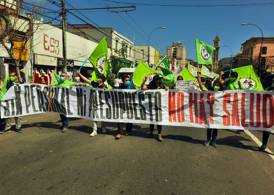 Hoy decimos BASTA con todas las fuerzas de la movilización