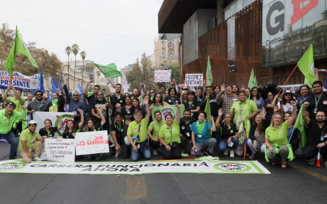 FEDEPRUS METROPOLITANA PRESENTE EN EL PARO NACIONAL