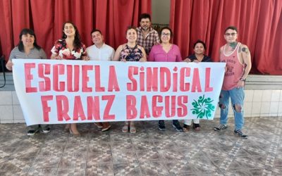 GRAN JORNADA DE FINALIZACIÓN ESCUELA SINDICAL FRANZ BAGUS