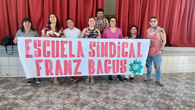 GRAN JORNADA DE FINALIZACIÓN ESCUELA SINDICAL FRANZ BAGUS